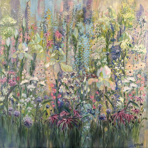 Frühlingsgarten, 2025

Acryl und Öl auf Leinwand
80 x 80 cm
