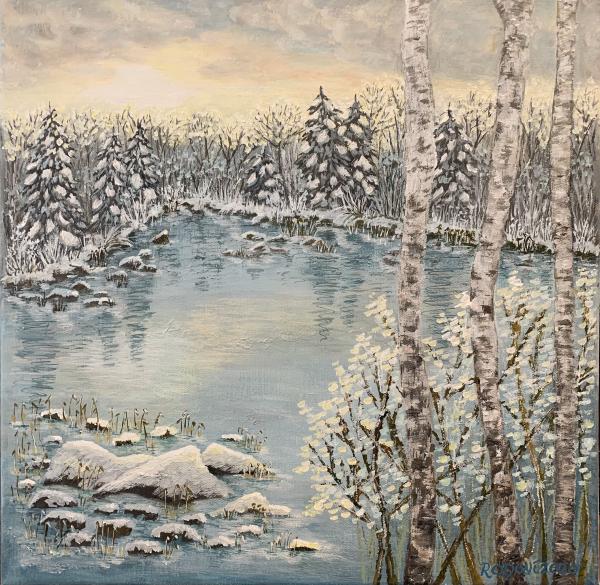 Weiher im Chüsenrainwald, 2023

Acryl auf Leinwand
40 x 40 cm
