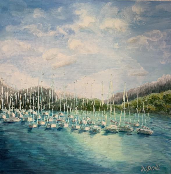 Schaukeln auf dem Wasser, 2025

Acryl auf Leinwand
40 x 40 cm
