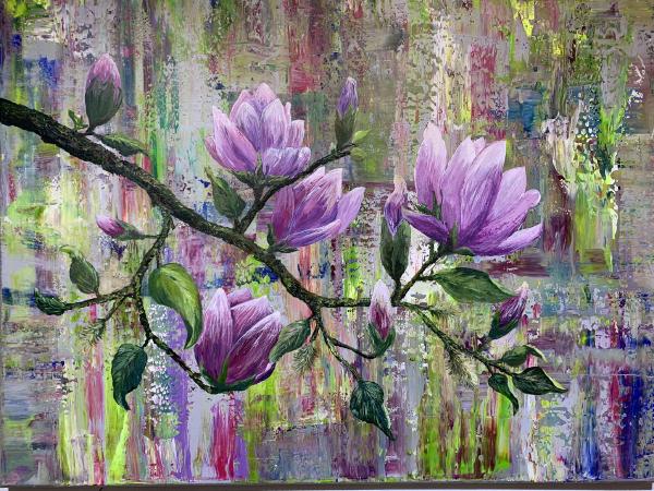 Magnolien, 2022

Acryl auf Leinwand
80 x 60 cm
