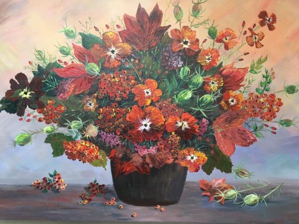 Bouquet in Rot, 2020

Acryl auf Leinwand
70 x 50 cm
