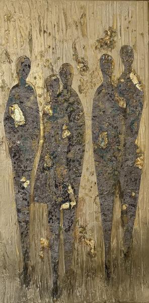 Begegnung, 2025

Collage auf Leinwand
40 x 60 cm
